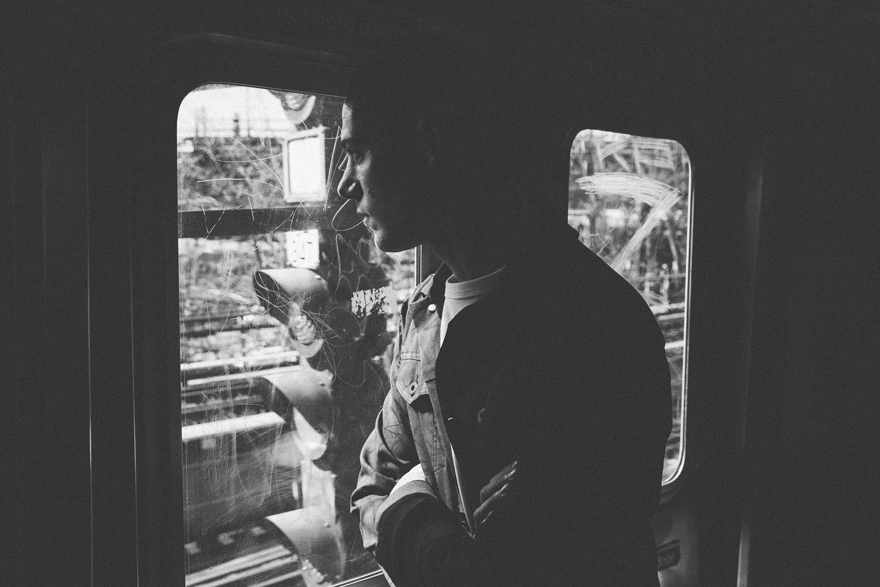 Outlier - Shank Jacket (JP looking out of train)