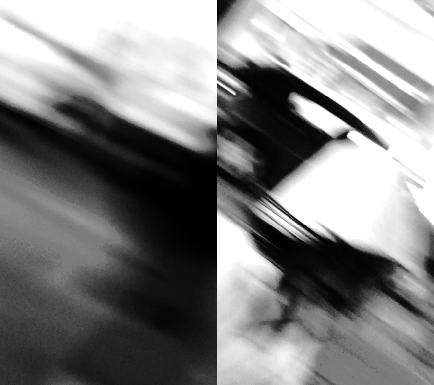 Outlier - EXPERIMENT 050 - HARD/CO MERINO TUXEDO SWEATS (white blur)