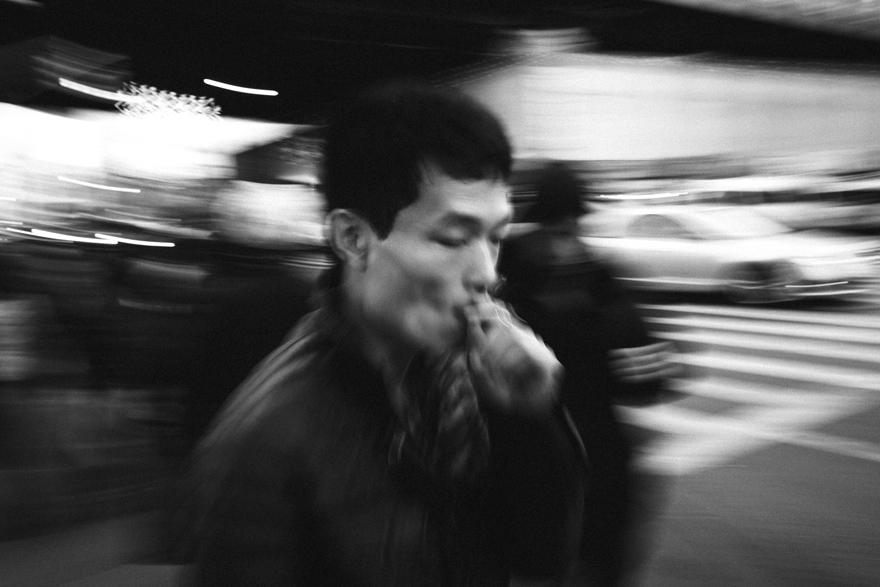 Outlier - Street Photo (Guy Smoking)