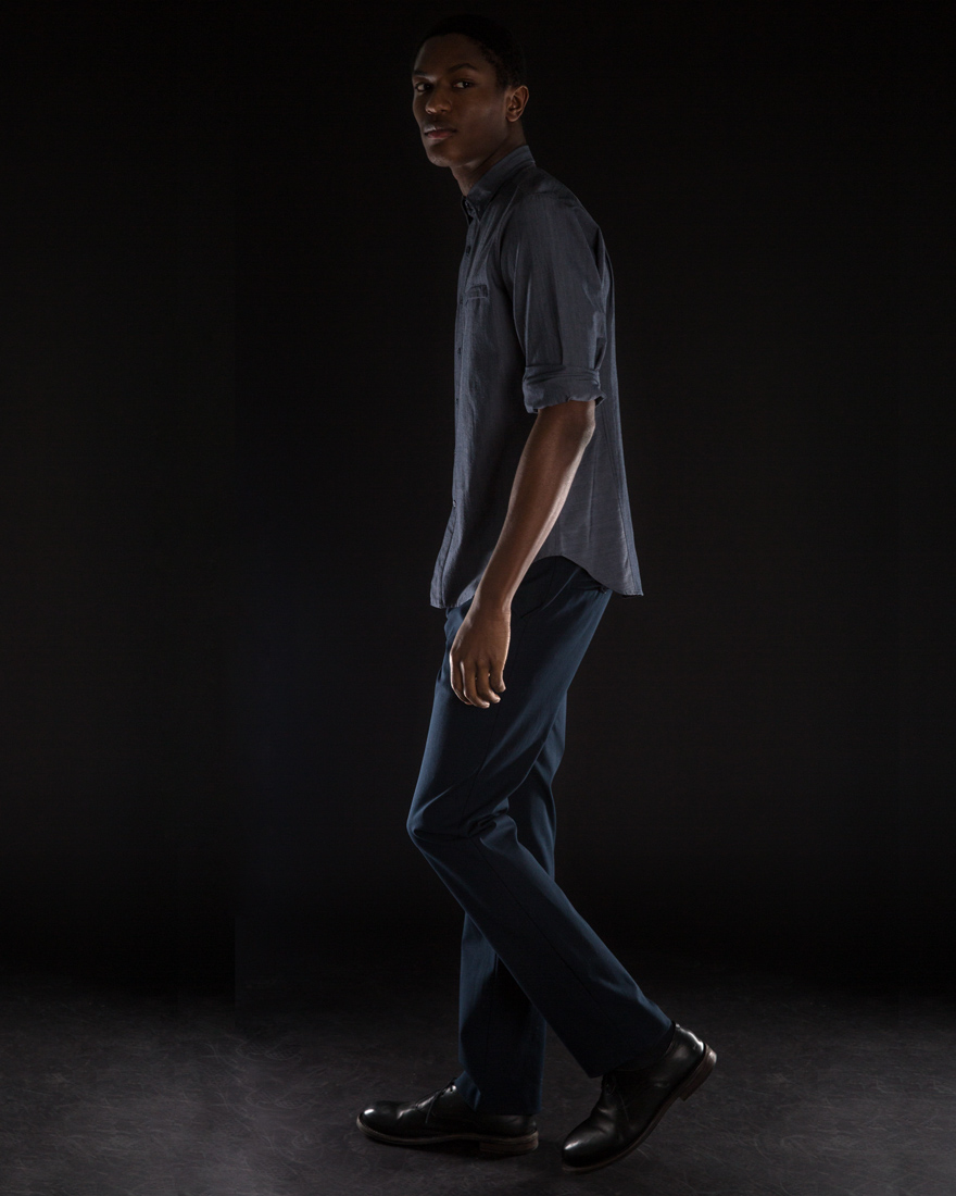 Outlier - 60/30 Trousers (Deep Navy Vertical)