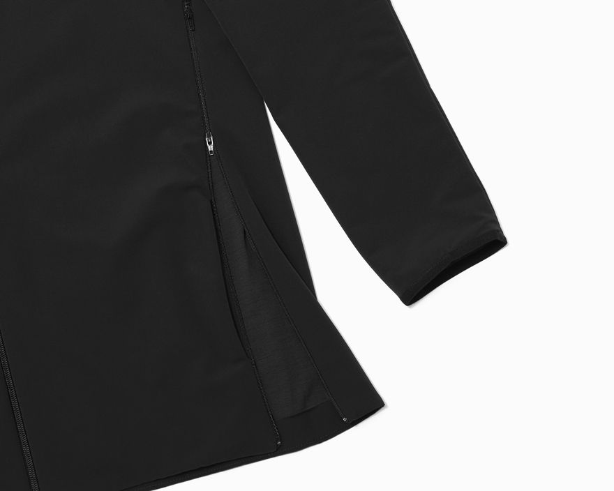 Outlier - EXPERIMENT 047 - ALPHACHARGE HOODED COWLNECK (flat, side vent)
