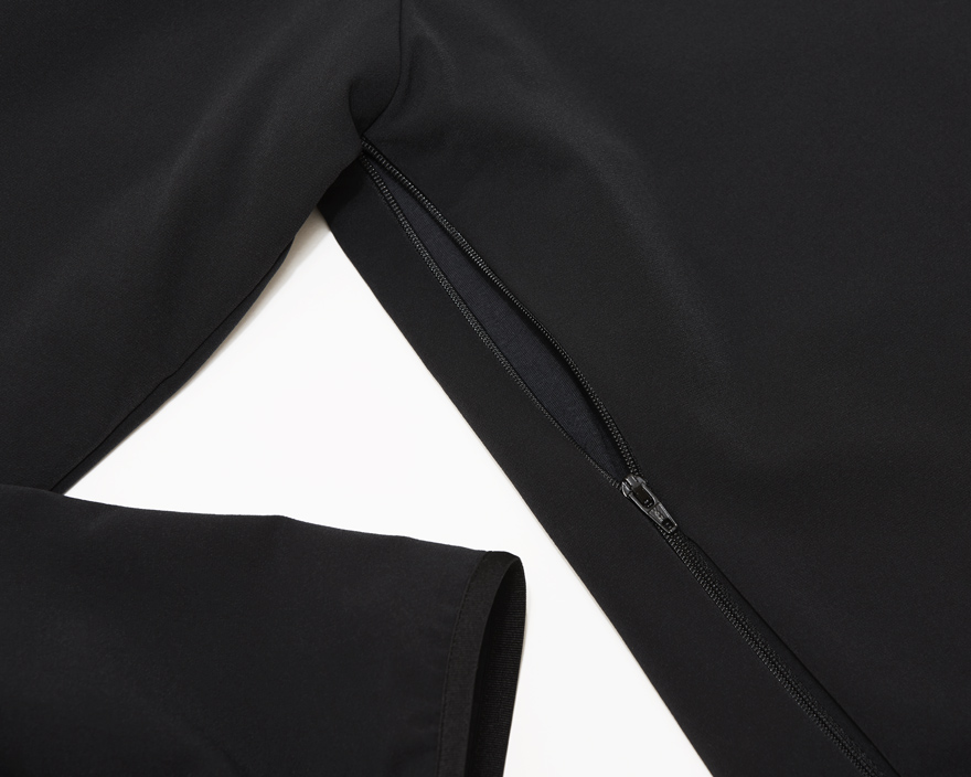 Outlier - Alphacharge Track Jacket (flat, vent detail)