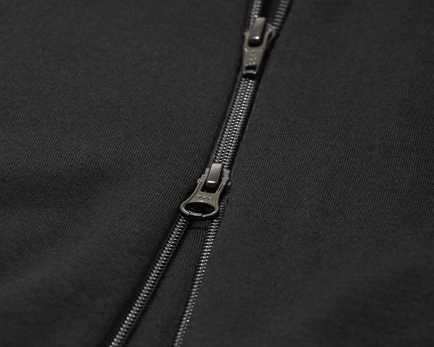 Outlier - Alphacore Short Sleeve (flat, zipper detail)