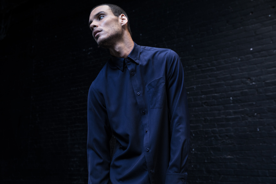 Outlier - Experiment 032 - Albini Merino Broadcloth Button Up (401)