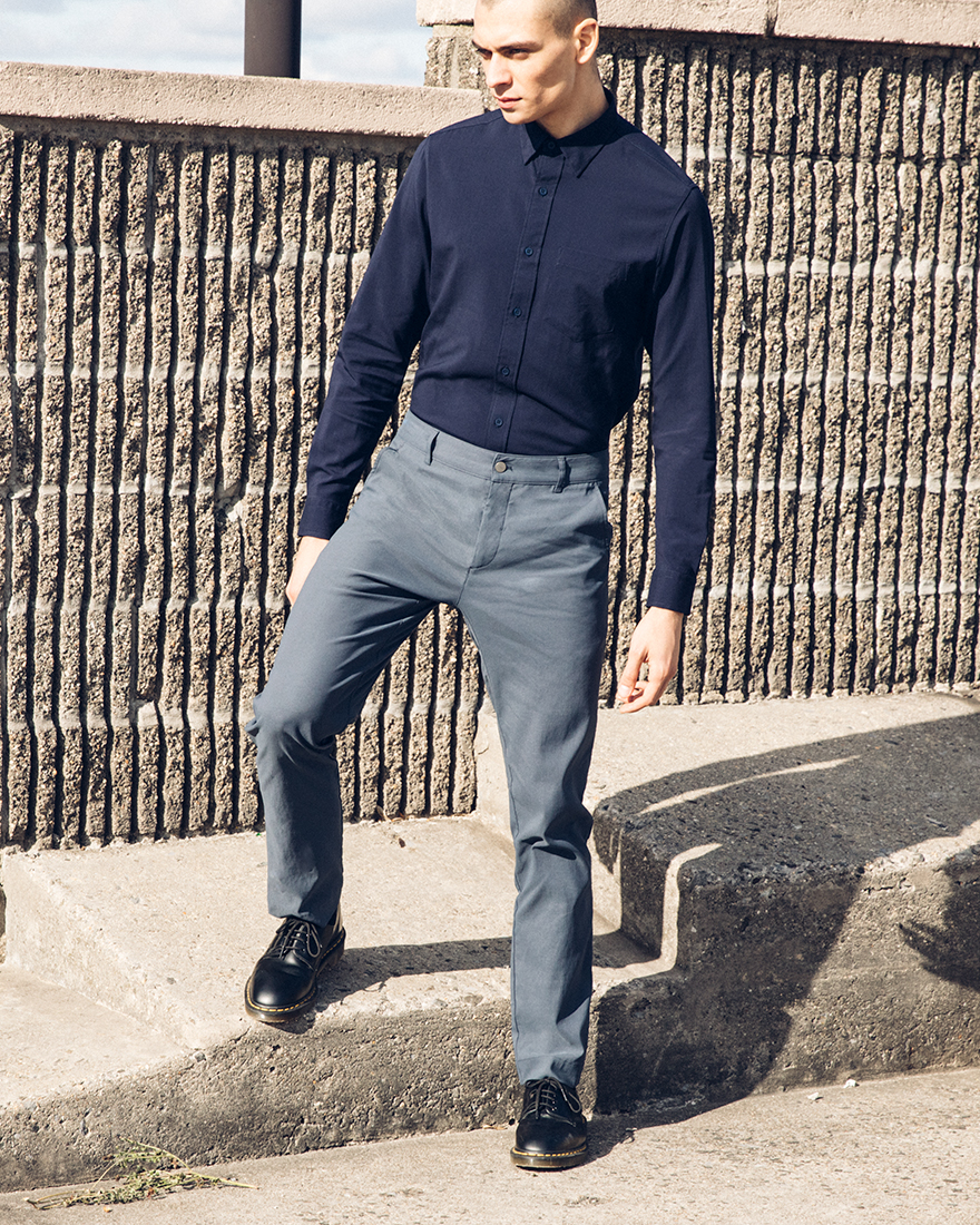 Outlier - AMB Button Up (Story, Stairs)