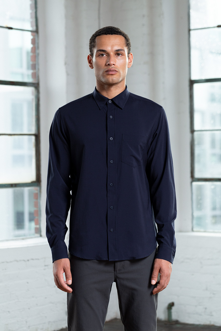 Outlier - AMB Button Up (Fit, Front)