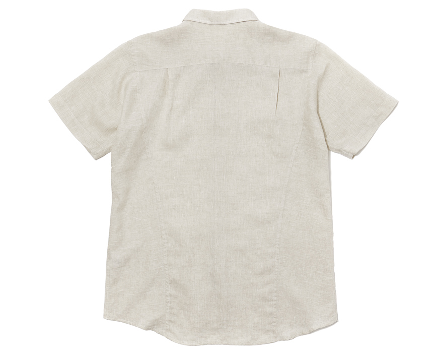 Outlier - Breezy Linen Short Sleeve (flat, natural back)