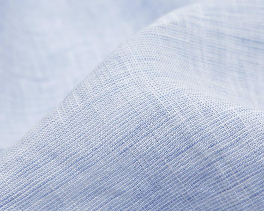 Outlier - Breezy Linen Short Sleeve (flat, fabric macro)