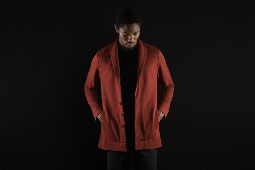 Outlier - Clean Front Cardigan (Story, Redearth)