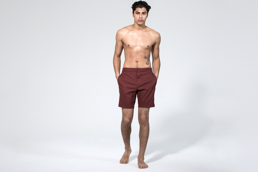 Outlier - Experiment 020 - Clean Way Shorts (story, full front shademaroon)