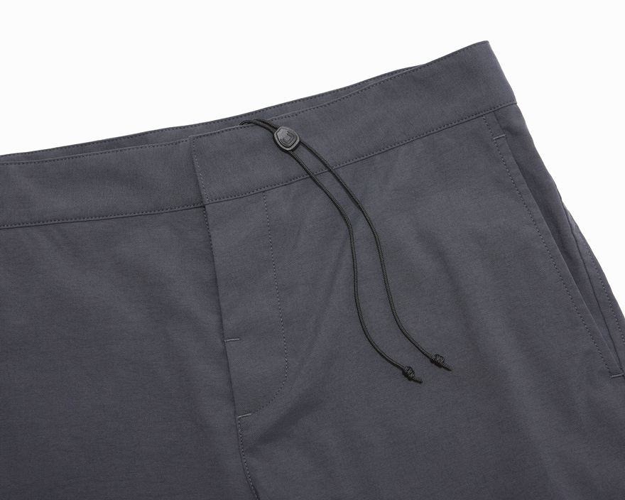 Outlier - Experiment 020 - Clean Way Shorts (flat, drawstring outside of shorts)
