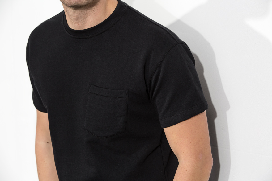 Outlier - Co/Weight Pocket Tee (story, chest close)