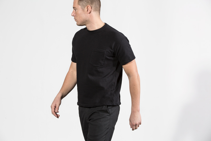 Outlier - Co/Weight Pocket Tee (story,walking)