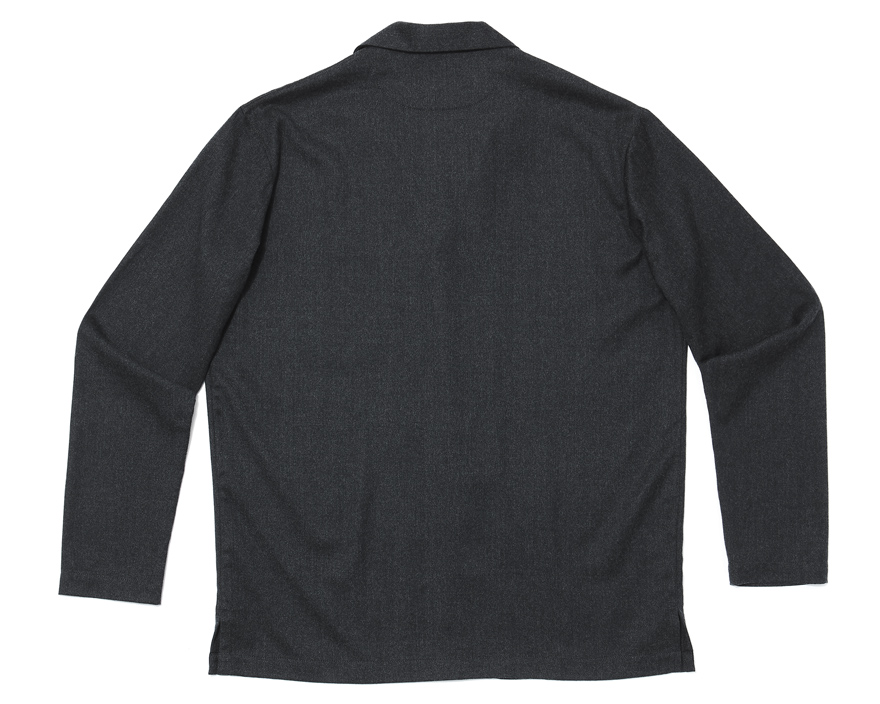 Outlier - Experiment 057 - Daydream Wool House Shirt (flat, back)