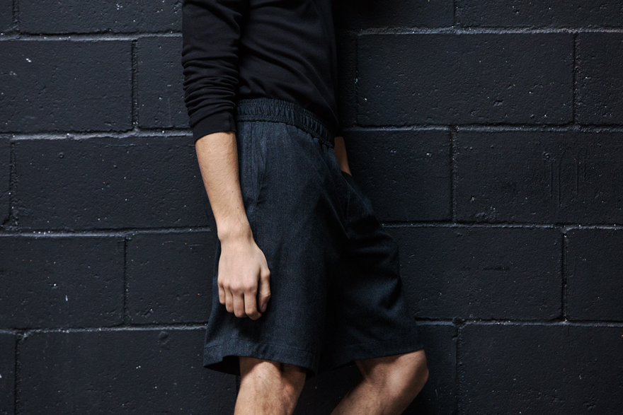 Outlier - Experiment 056 - Daydream Wool House Shorts (story, close)
