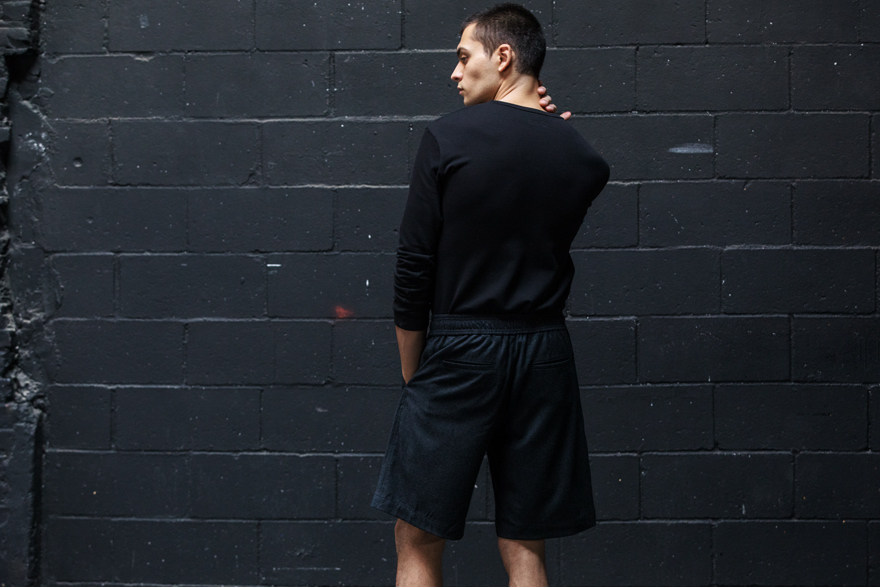 Outlier - Experiment 056 - Daydream Wool House Shorts (story, back)