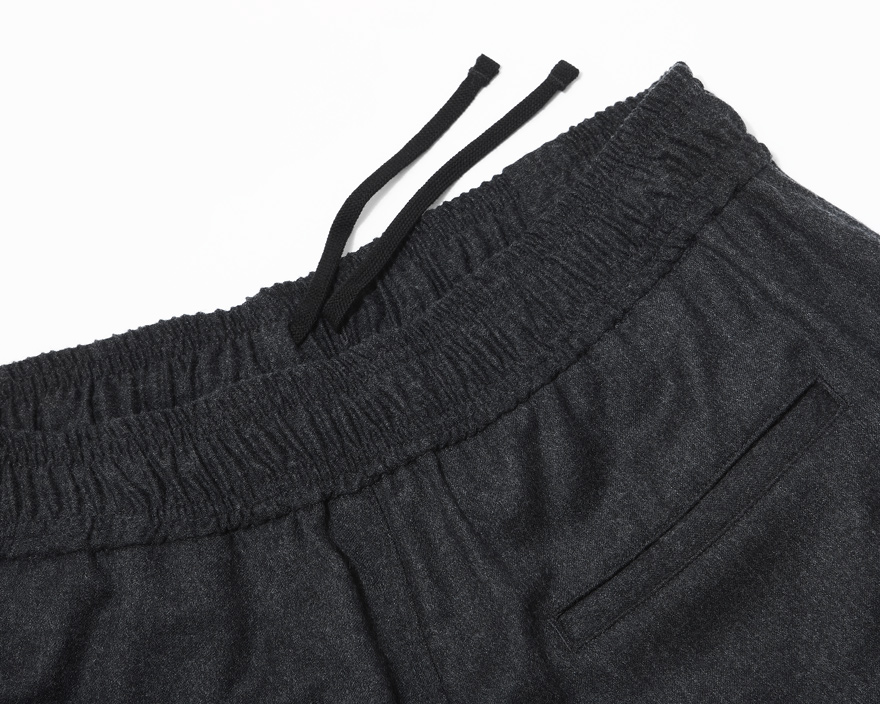Outlier - Experiment 056 - Daydream Wool House Shorts (flat, drawstring)
