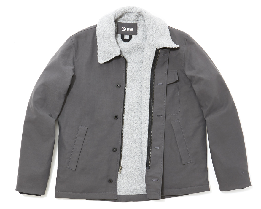 Outlier - Deck Jacket (flat, gray)