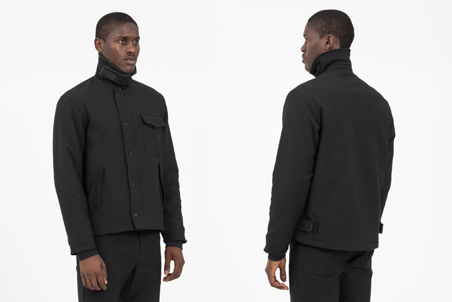 Outlier - Deck Jacket (Fit, front & back black)