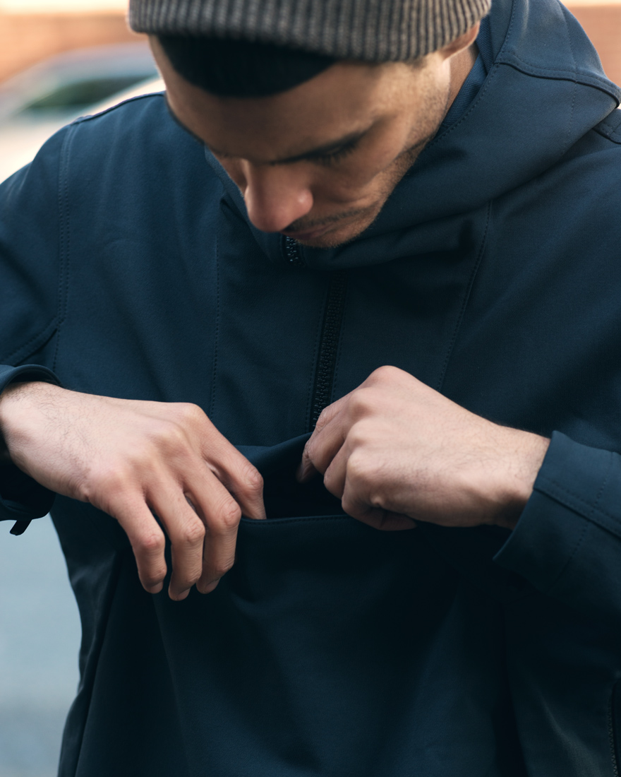 Outlier - EXPERIMENT 053 - DOUBLEWEAVE ANORAK (story, pocket)