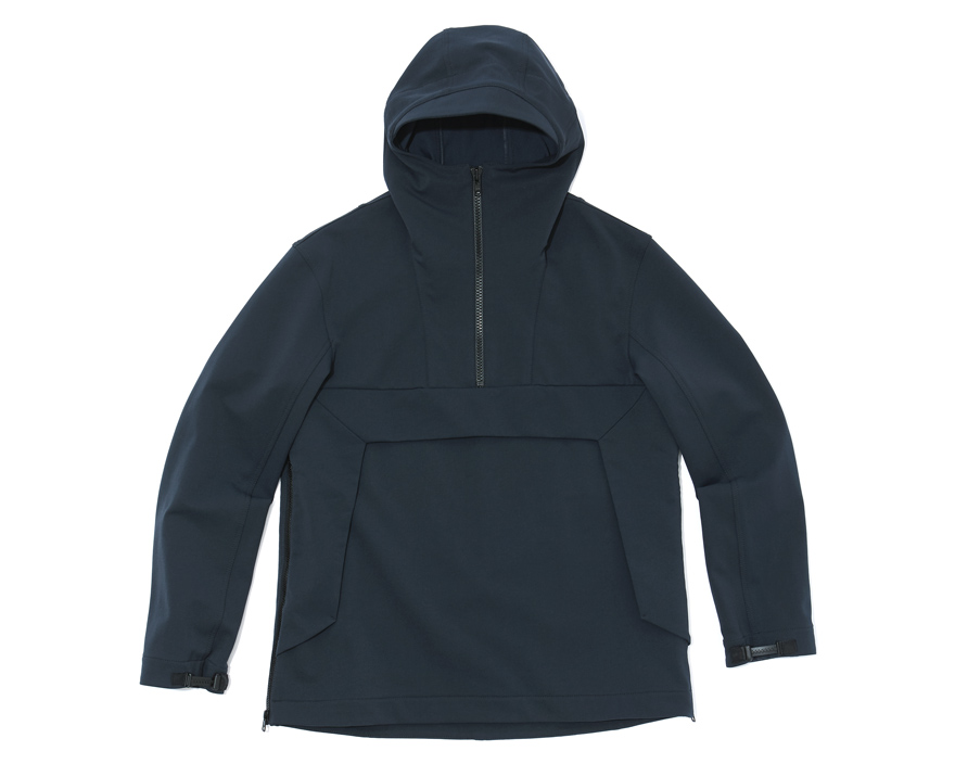 Outlier - EXPERIMENT 053 - DOUBLEWEAVE ANORAK (flat, front)