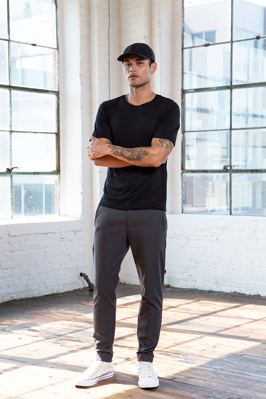 Outlier - Experiment 244 - Dreamweight 110 Raw Cut Shortsleeve (Story, Full Look)