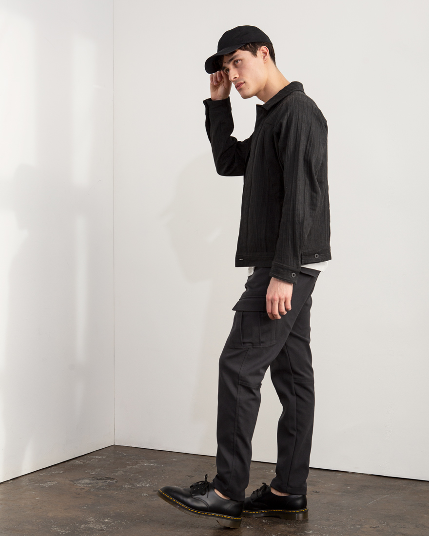 Outlier - Experiment 160 - Dystrong Articulated Jacket (fit, side)