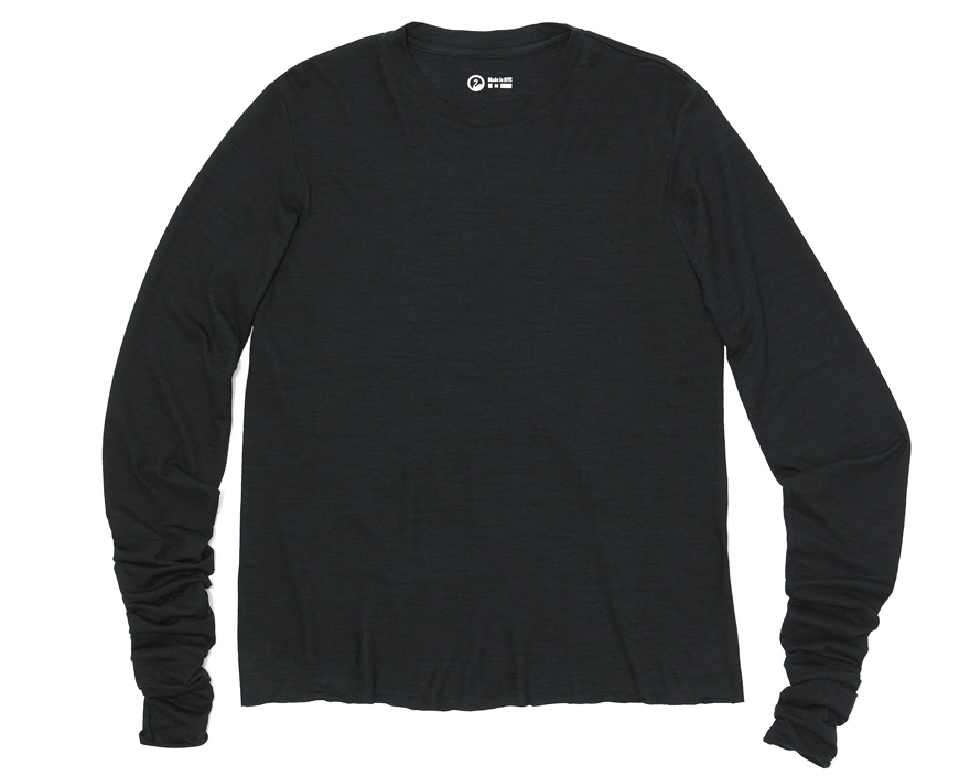 Outlier - Experiment 021 - Unfinished Longsleeve (flat, front)