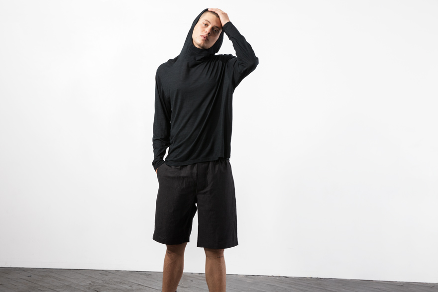 Outlier - Experiment 022 - Dreamweight Hoodie (story, touching head)