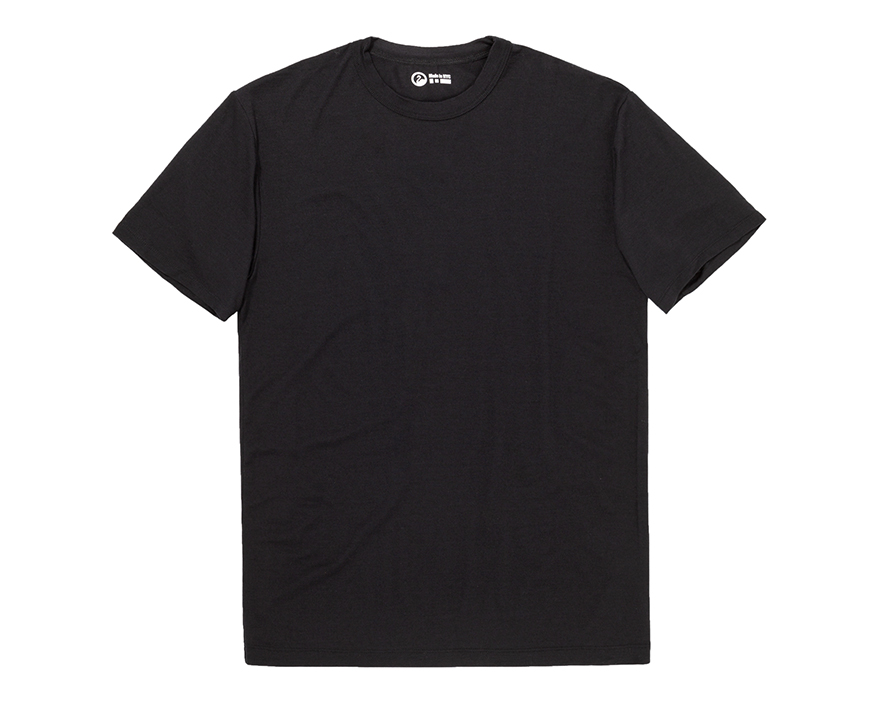 Outlier - Experiment 194 - Gostwyck Single Origin Cut Two T-Shirt (flat, black, front)