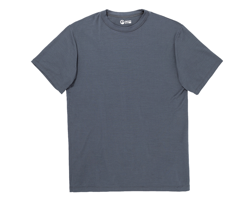 Outlier - Experiment 194 - Gostwyck Single Origin Cut Two T-Shirt (flat, bluegray)