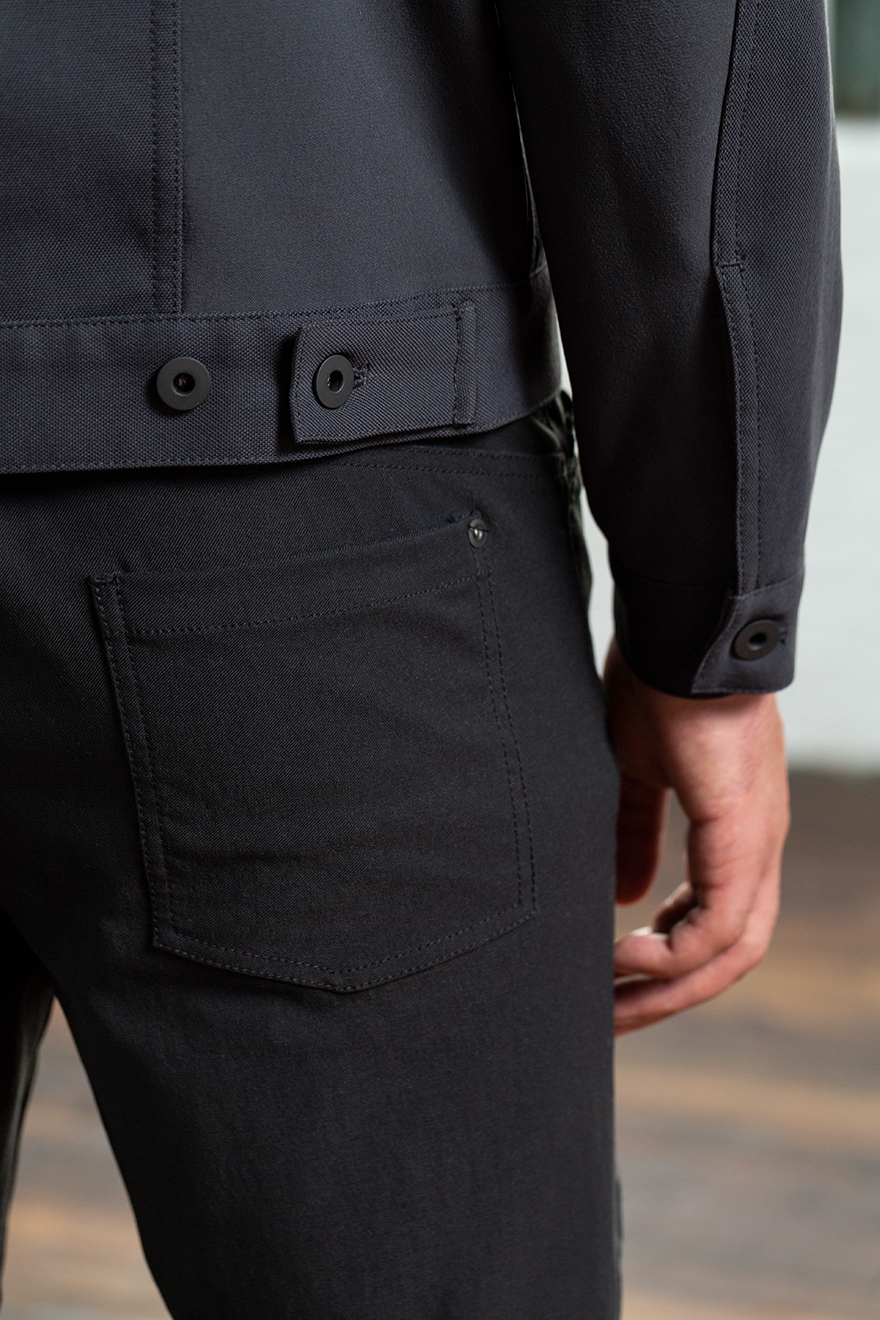 Outlier - Experiment 205 - Workcloth 320 Shank (Fit, Detail)