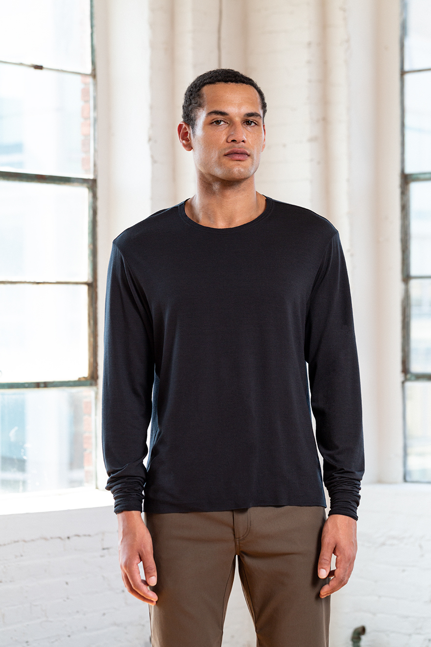 Outlier - Experiment 210 - Gostwyck Raw Cut Long Sleeve (Fit, Front)
