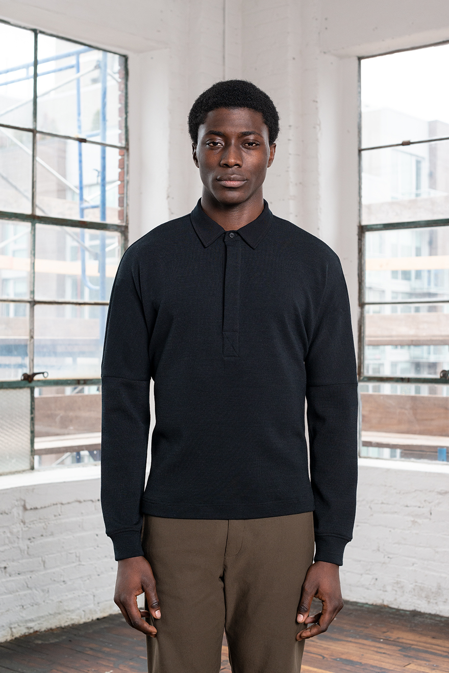 Outlier - Experiment 216 - Warmform Collared (Fit, Front)