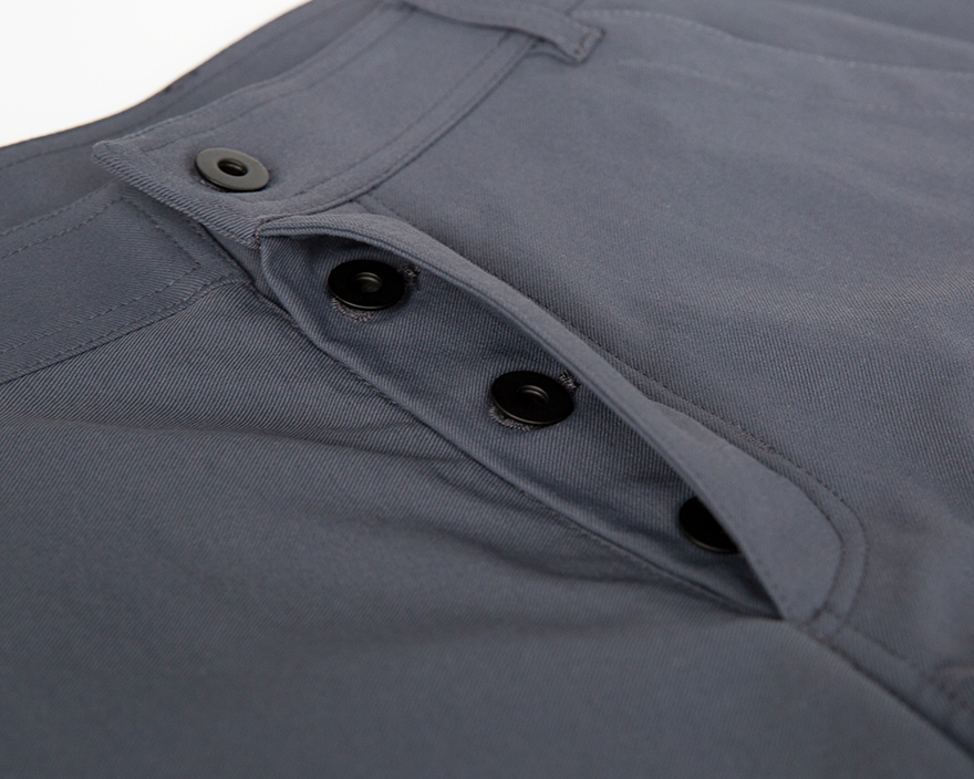 Outlier - Experiment 218 - Strongtwill Articulated (Flat, Buttons)