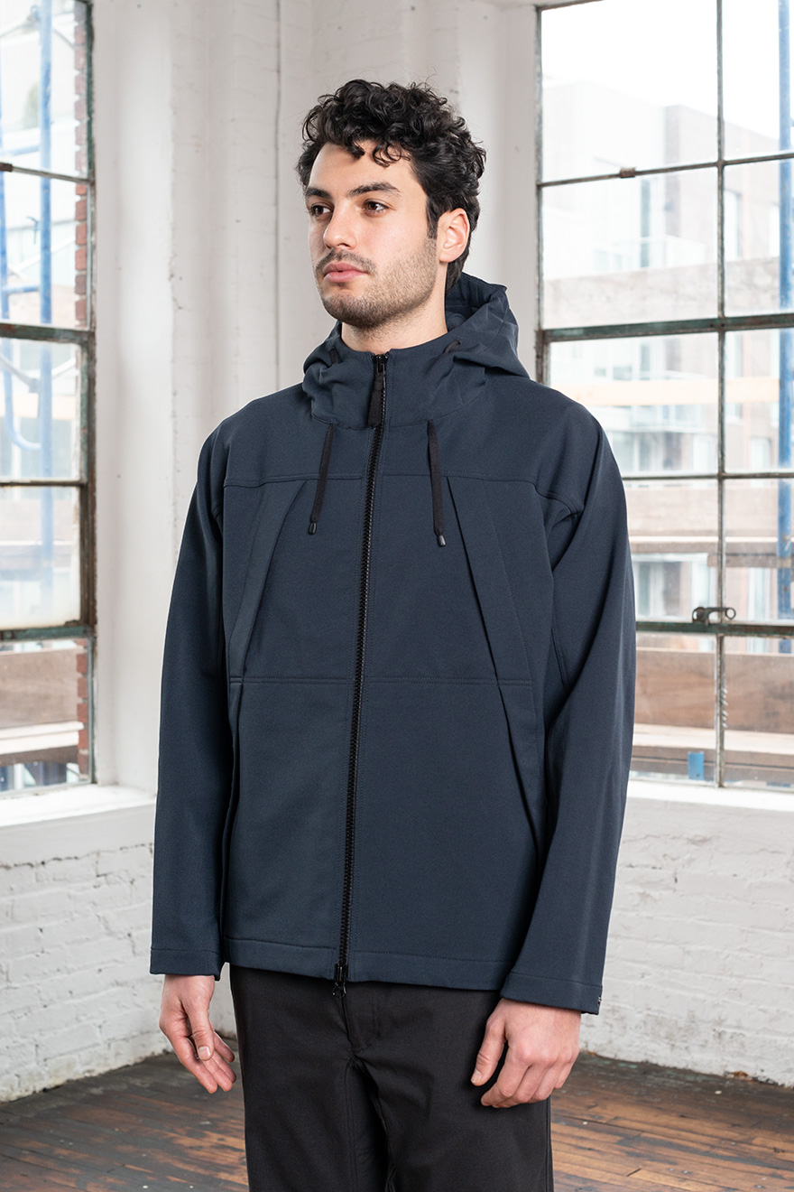 Outlier - Experiment 231 - Heavy Fourway Nicer Jacket (Fit, Angle)