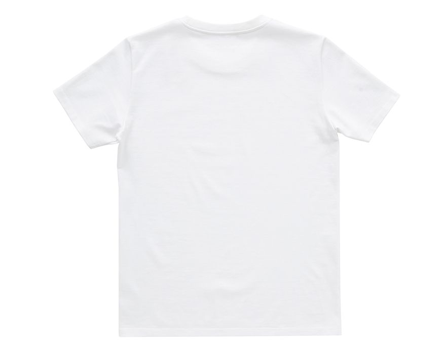 Outlier - Experiment 232 - FU/Cotton Cut One T-Shirt (Flat, White, Back)