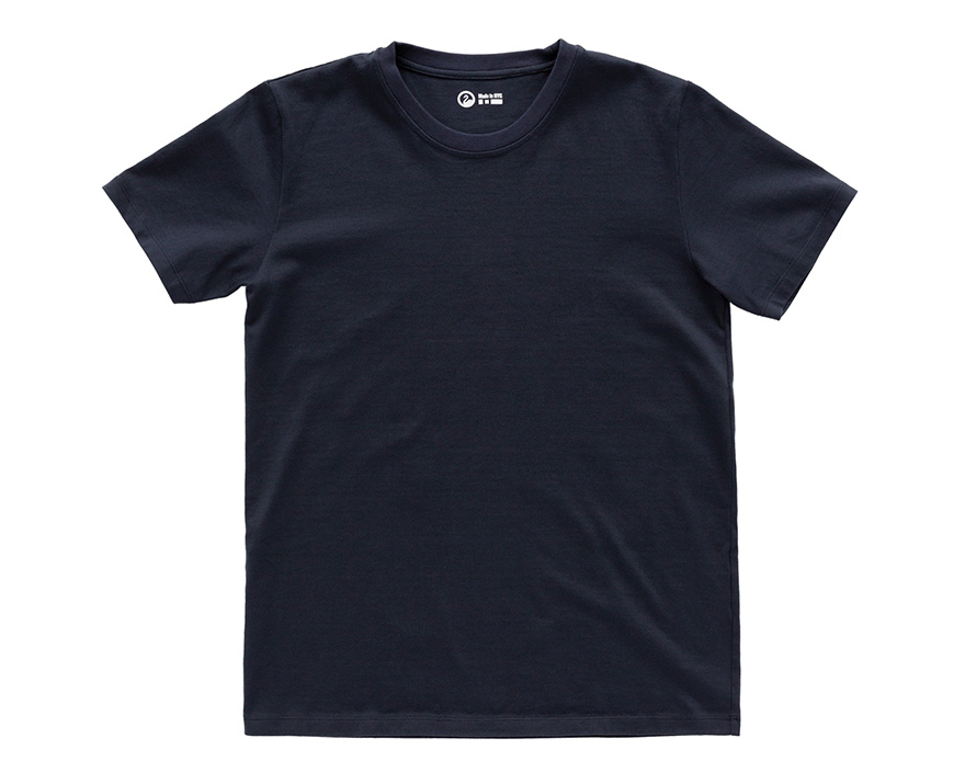 Outlier - Experiment 232 - FU/Cotton Cut One T-Shirt (Flat, Navy Space, Front)