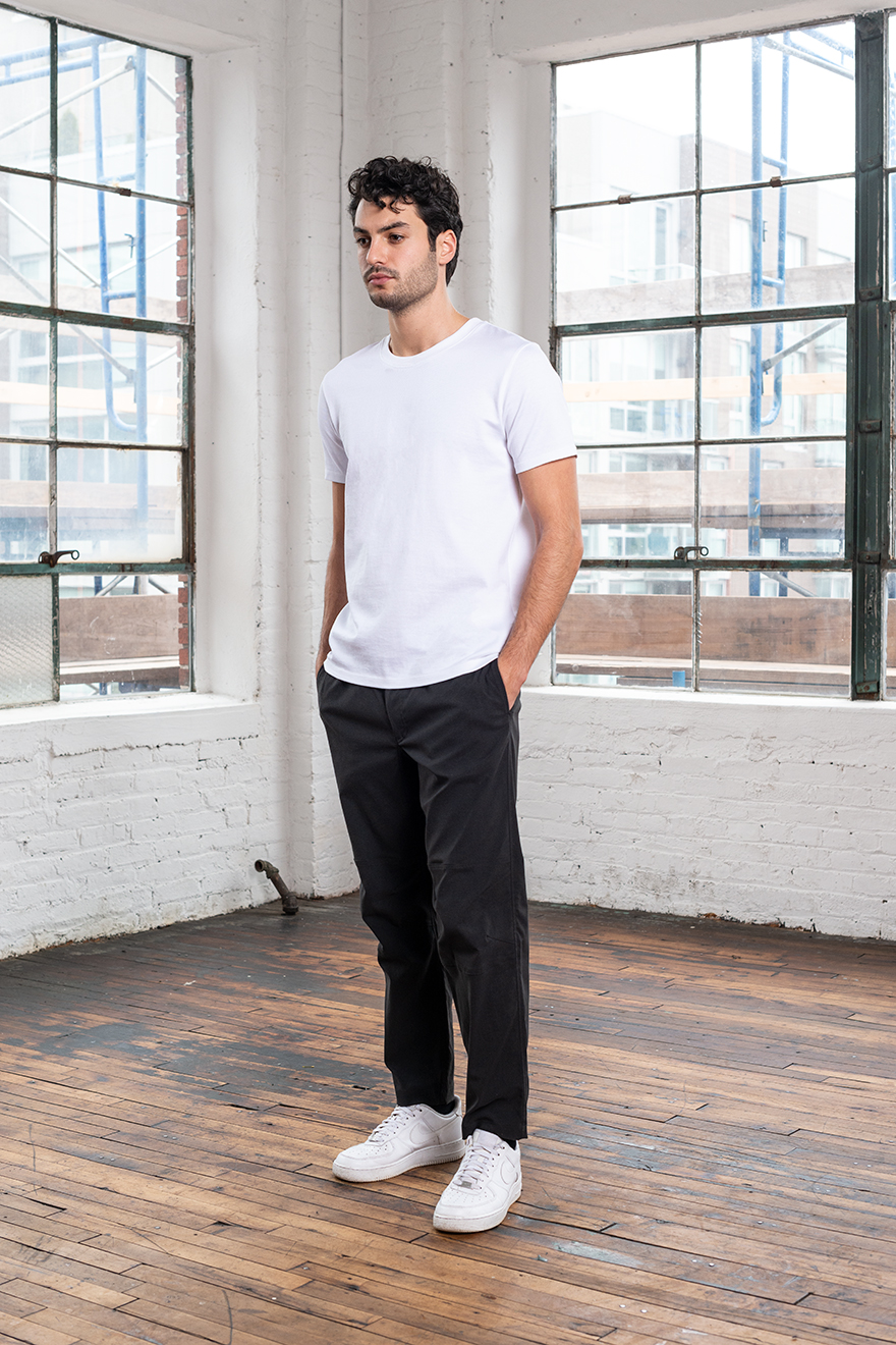 Outlier - Experiment 232 - FU/Cotton Cut One T-Shirt (Story, Full Angle)