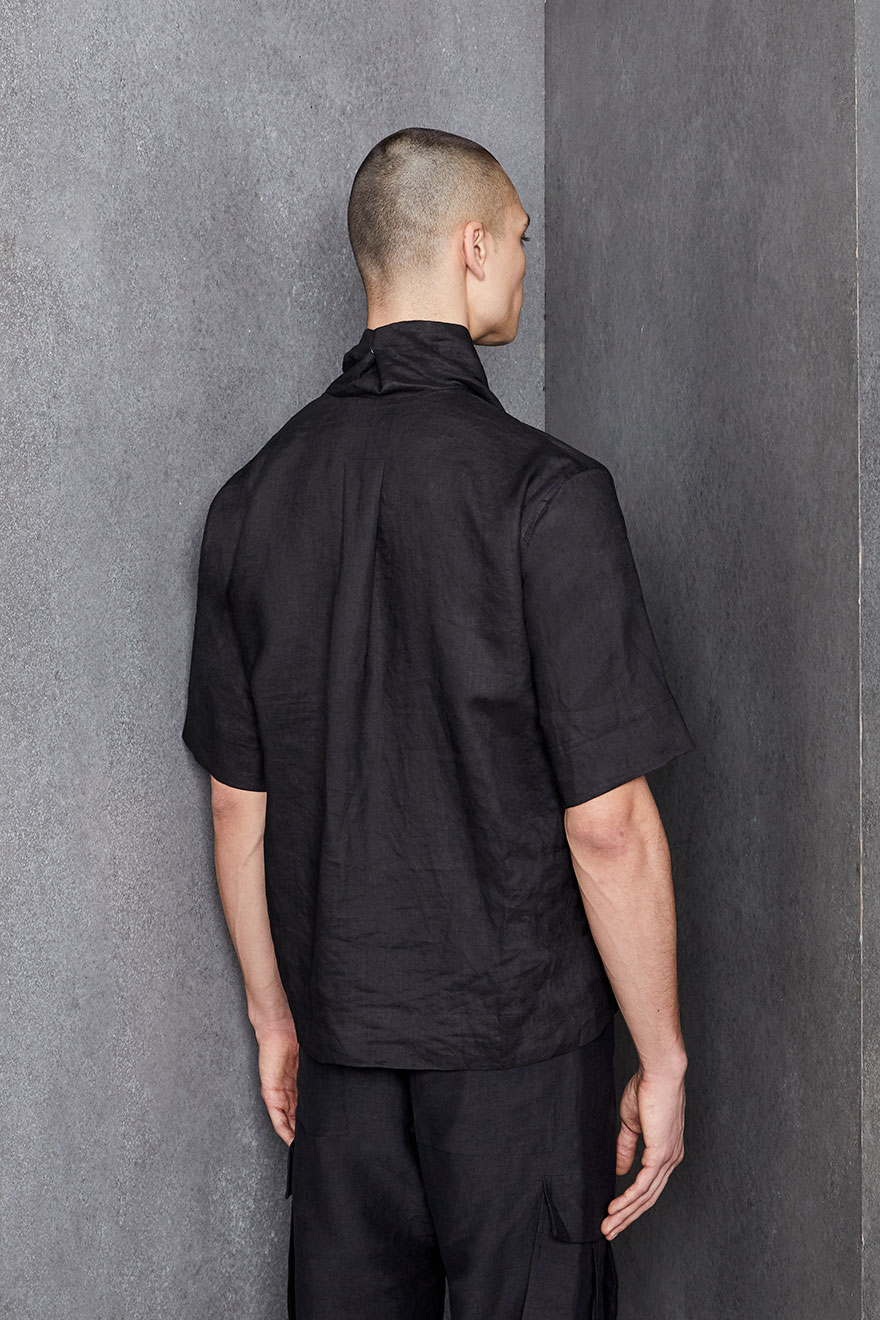 Outlier - Experiment 236 - Ramielight Cowlneck (Fit, Back)