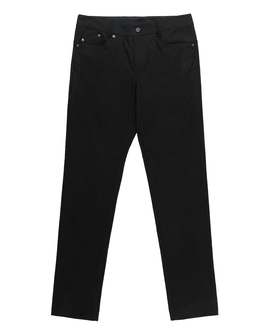 Outlier - Experiment 242 - Bomb Dungarees (Flat, Black, Front)