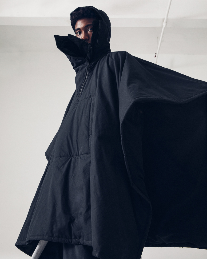 Outlier - Experiment 138 - Extrawinter Poncho (story, full shot)