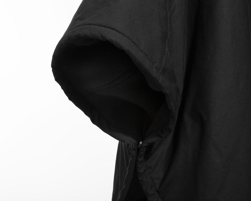 Outlier - Experiment 138 - Extrawinter Poncho (flat, zero snap)