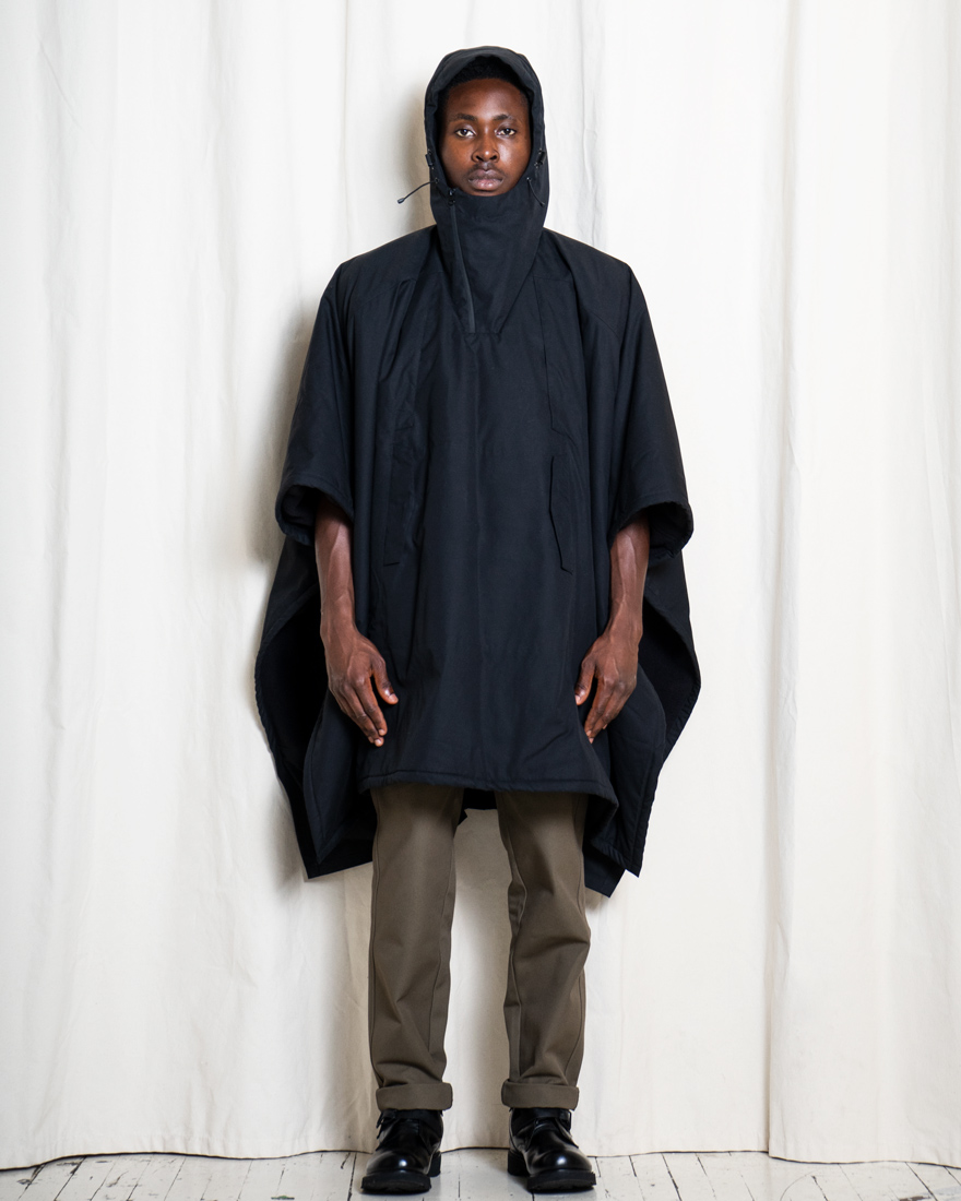 Outlier - Experiment 138 - Extrawinter Poncho (fit, front hood up)