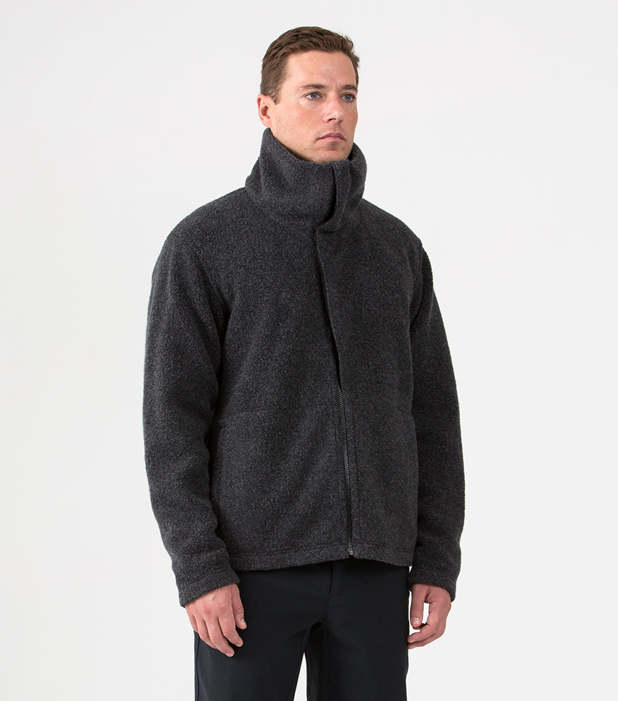 Funnel neck fleece outlet mens