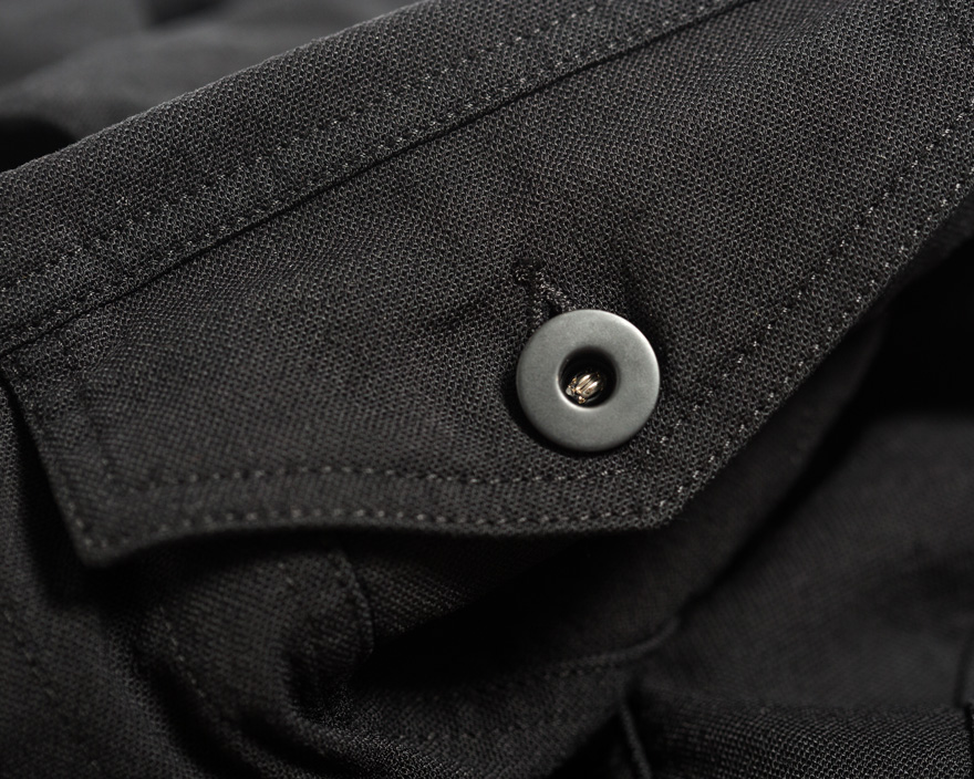 Outlier - Experiment 007 - Garment Dyed Shank (flat, chest pocket)