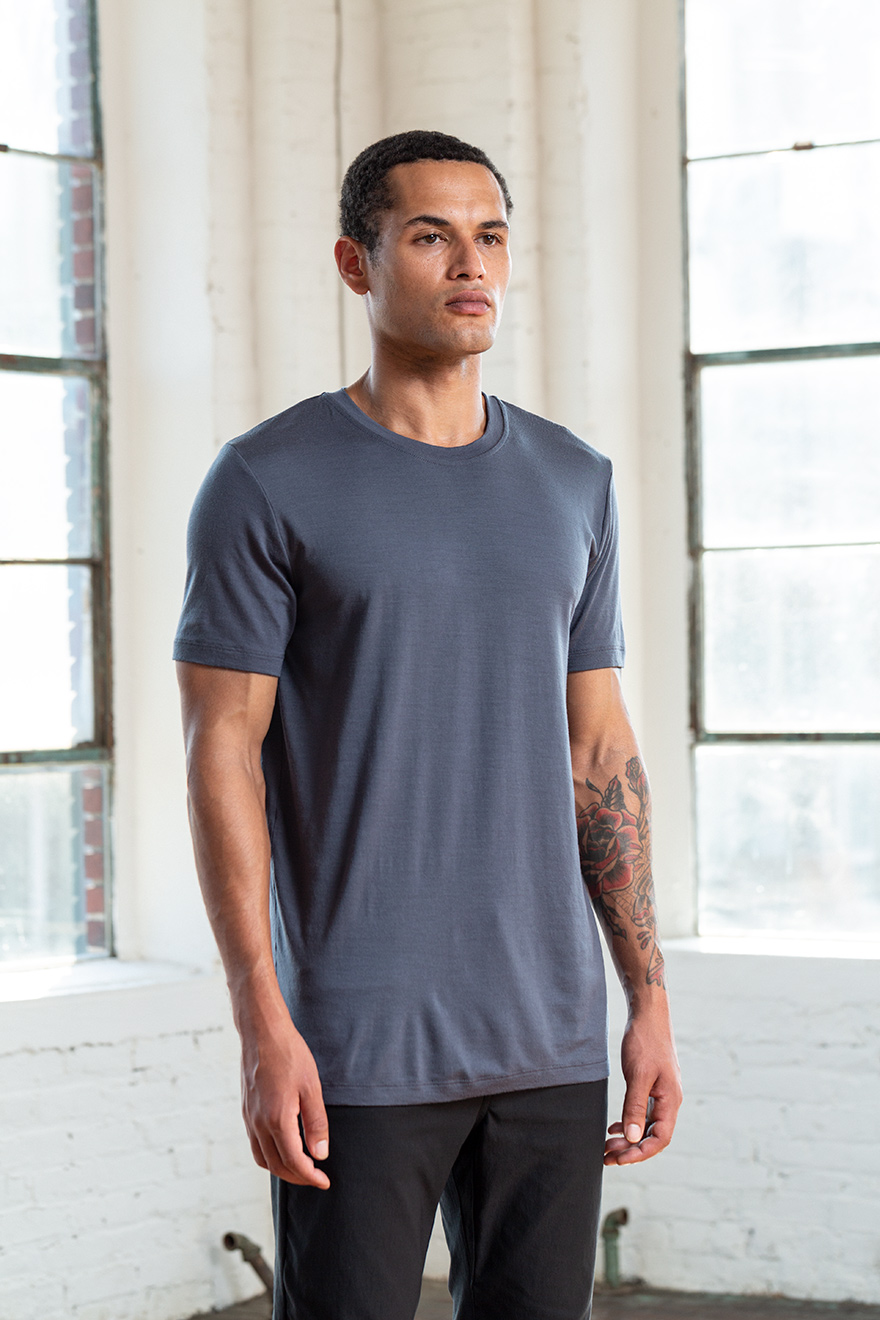 Outlier - Gostwyck Single Origin Cut One T-Shirt (fit, angle)