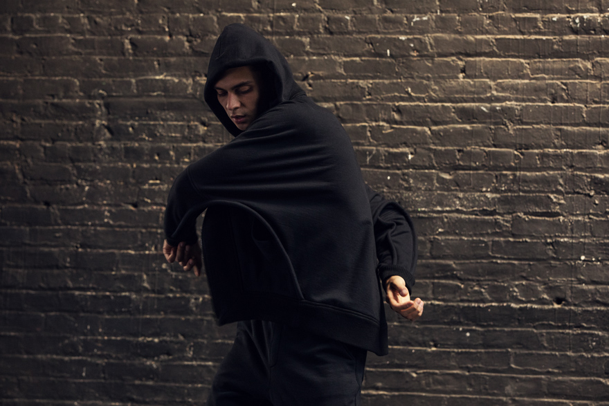 Outlier - Experiment 052 - Hard/co Merino Myth Hoodie (story, spin)