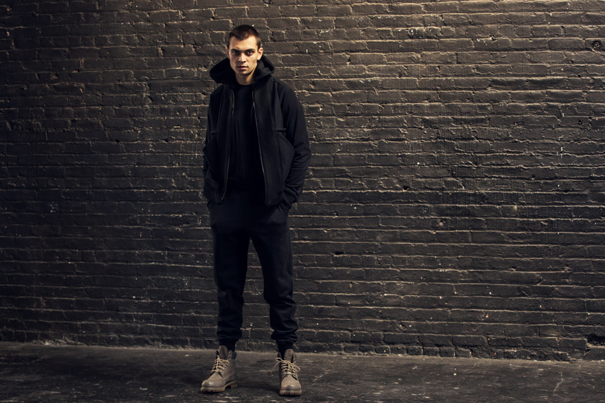 Outlier - Experiment 052 - Hard/co Merino Myth Hoodie (story, head to toe)
