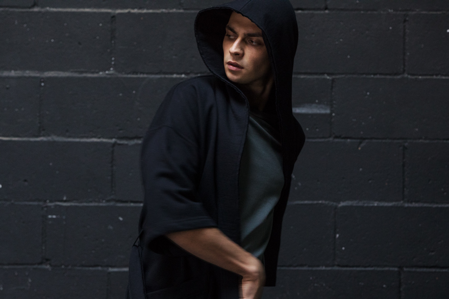Outlier - Experiment 067 - Hard/co Merino Robe (story, close)